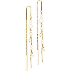 Sistie Sofia Earrings - Gold/Pearls