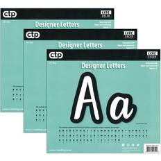 Toy Boards & Screens Creative Teaching Press Bold & Bright Classroom Café 4 Designer Letters 212 Per Pack 3 Packs