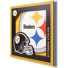 YouTheFan Pittsburgh Steelers Wall Decor 12x12"