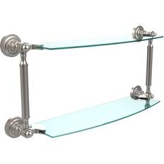 Glass Mixer Shelves Allied Brass Dottingham Collection 2-Tier