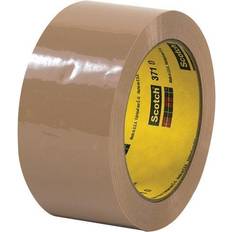 Scotch Shipping & Packaging Supplies Scotch 3Mï¿½ 371 Carton Sealing Tape, 2" x 55 Yd. Tan, Case Of 36