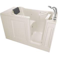 Walk in tubs American Standard Acrylic Luxury Hand Walk-In Whirlpool Air Bathtub Linen