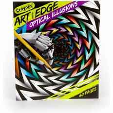Crayola coloring pages Crayola Optical Illusions Coloring Book, 40 Coloring Pages, Gift