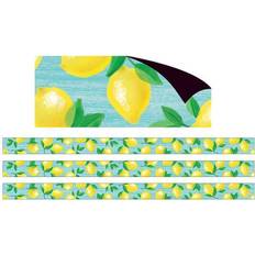 Wooden Blocks on sale Teacher Created Resources Magnetic Straight Border, 1.5 x 72, Lemon Zest (TCR77455-3) Quill