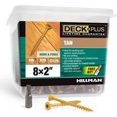 Fasteners Deck Plus #8 Wood To Wood Deck Screws 625-Per