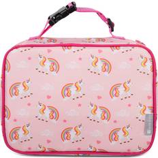 Keeli Kid's Lunch Box Pink Unicorn with Pink Sandwich Cutter in Unicorn