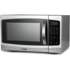 Commercial Chef CHM7MB COMMERCIAL CHEF Small Microwave 0.7 Cu. Ft.  Countertop Microwave with Digital Display, Black