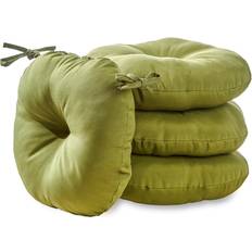 15 inch seat cushions Greendale Home Fashions Summerside 15 Bistro Seat set Chair Cushions Green