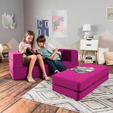 Jaxx Zipline Big Kids Modular Sofa With Ottoman
