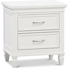 Bedside Tables NAMESAKE Darlington 2-Drawer Nightstand In Warm White Warm White