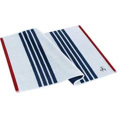 White Non-Slip Bath Mats Brooks Brothers Nautical Blanket Stripe