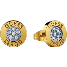Guess Studs Party Earrings - Gold/Transparent