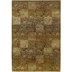 Brown and gold area rugs Oriental Weavers Area Brown, Gold, Green