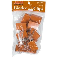 1 inch binder clips Jam Paper 1 12pk Colorful Binder Clips