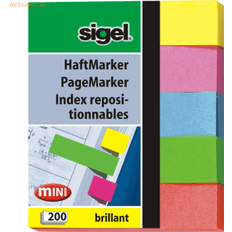 Blau Sticky Notes Sigel mini briljant