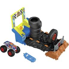 Plastikspielzeug Monstertrucks Hot Wheels Monster Trucks Smash Race Challenge Playset