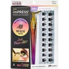 Kiss imPRESS Press-On Falsies Eyelash Clusters, Spikey
