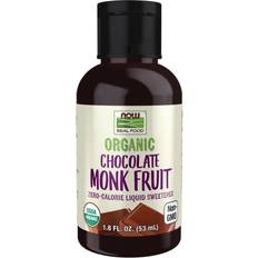 Now Foods Organic Chocolate Liquid Monk Fruit 1.8 Oz