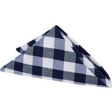 Polyester Cloth Napkins Achim Buffalo Check Dinner Décor Cloth Napkin Blue