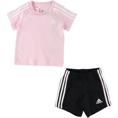 Adidas Infant Essentials Sport Set - Clear Pink/White