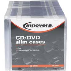 Archiving Boxes Innovera 85800 CD-DVD Polystyrene Thin Line