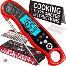 Oven Safe Meat Thermometers Alpha Grillers Instant Read Meat Thermometer