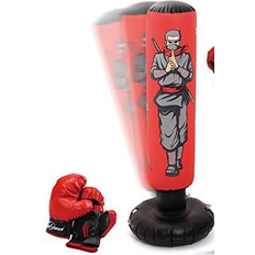 EagleStone Inflatable Kids Punching Bag with Boxing Gloves 47"