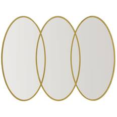 Glass Wall Mirrors Madison Park Signature Eclipse Wall Mirror 40x30"