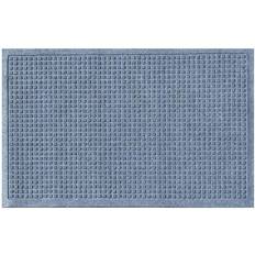 Carpets & Rugs Bungalow Flooring AquaShield Square Rubber Gray, Blue