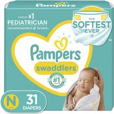 Diapers Pampers Swaddlers Active Baby Diaper Size N 31pcs