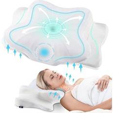 Memory Foam Ergonomic Pillows Cervical Ergonomic Pillow (63x38.1)