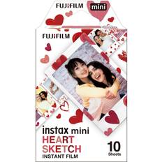 Instax instax mini film Fujifilm Instax Mini Heart Sketch Film 10 Pack