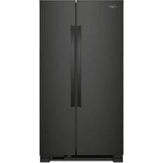 33 inch wide refrigerator Whirlpool 33-inch Wide Side-by-side Black