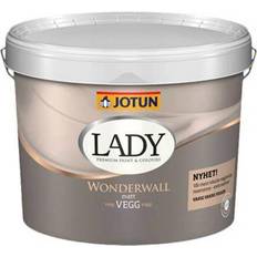 Jotun Interiørmaling Jotun Lady Wonderwall Veggmaling Hvit 9L
