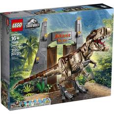 Jurassic world rex Lego Jurassic World Jurassic Park T Rex Rampage 75936