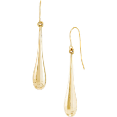 Macy's Gold Plated - Women Earrings Macy's Polished Drop Earrings - Gold