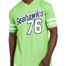 New Era Seattle Seahawks NFL Stripe Sleeve Oversized Tee Shirt