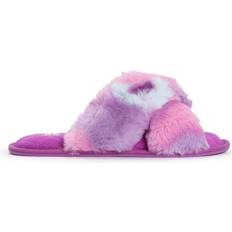 Purple Slippers Muk Luks Perley - Purple Tie Dye