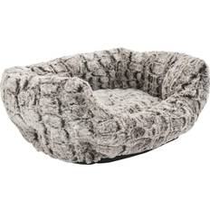 grey, 40x35 and Vanilla Pet Basket Snakeskin Cat Bed Dog Basket Dog Bed