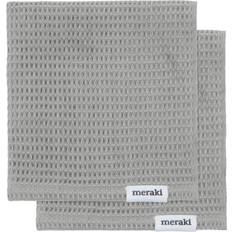 Kluter Meraki Pumila tea towel 30x30 2-pack Light grey