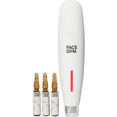 Dermaroller FaceGym Faceshot Electric Microneedling Device + Liquid Vitamin Ampoules