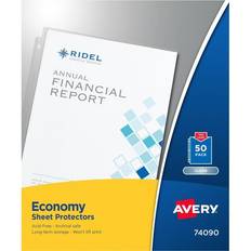 Avery Notepads Avery Clear Economy Sheet Protectors Top