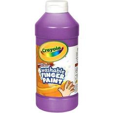 Crayola BIN131640-3 16 oz Washable Fingerpaint Violet 3 Each