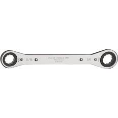 Klein Tools Cap Wrenches Klein Tools Box End 11/16 3/4", 12 Point, Double End - Steel, Chrome-Plated #68205