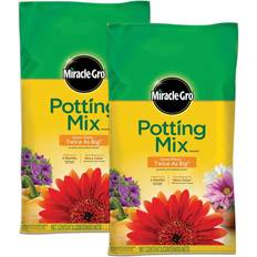 Plant Food & Fertilizers Miracle-Gro 16 Qt. Potting Mix 2-Pack