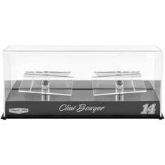 Toy Vehicles on sale Clint Bowyer #14 Stewart-Haas Racing 2 Car 1/24 Scale Die Cast Display Case With Platforms