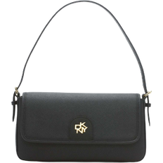 DKNY Carol Medium Pouchette Black Logo, Crossbody Bag