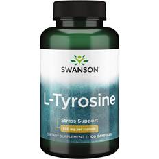 Vitamins & Minerals Swanson Premium L-Tyrosine Supplement Vitamin mg 100