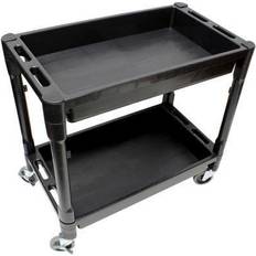 DIY Accessories BISupply Rolling Cart with Shelves Rolling Tool Cart Service Cart Plastic
