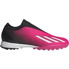 Adidas X Speedportal.3 Laceless Turf - Team Shock Pink 2/Zero Metalic/Core Black